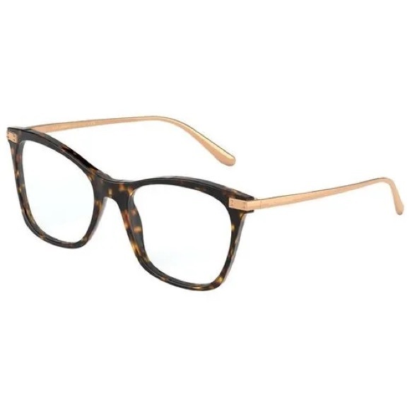 Dolce and Gabbana Ophthalmic Eyeglass Frames DG3331 Havana - Picture 1 of 9